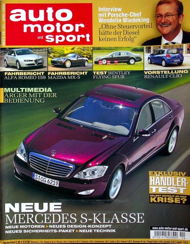 Deckblatt Auto Motor und Sport (14/2005)